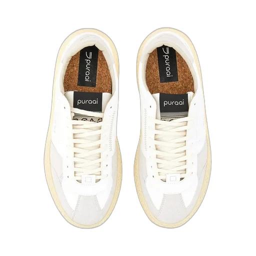 Puraai Logo Printed Lace-Up Sneakers