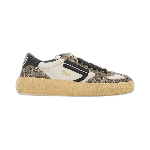 Puraai Vintage Glitter Sneakers