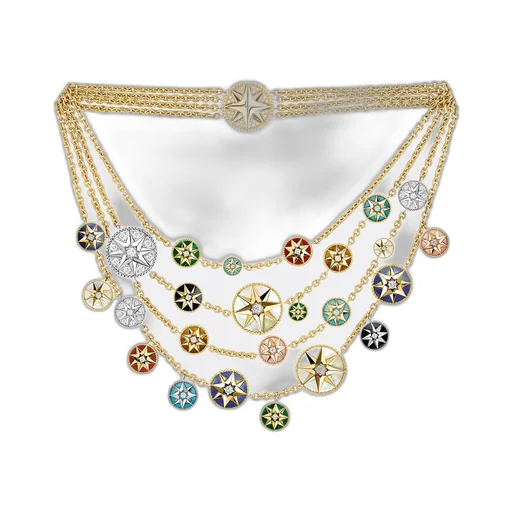 Rose Des Vents Plastron Necklace