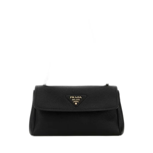 Prada Foldover-Top Shoulder Bag