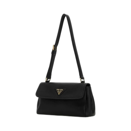 Prada Foldover-Top Shoulder Bag