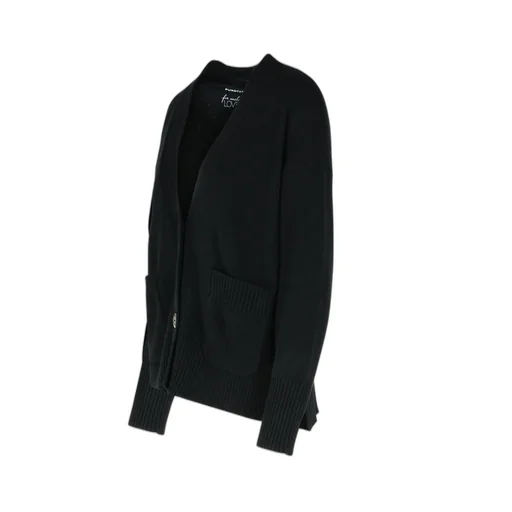 Purotatto Ribbed Trim Cardigan