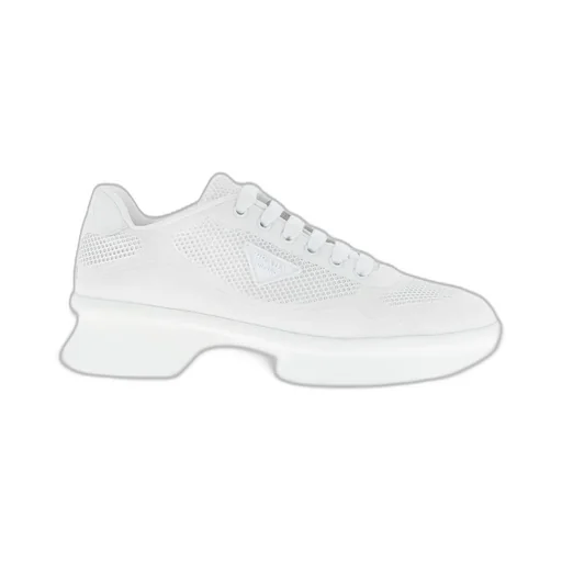 Prada Logo Detailed Lace-Up Sneakers