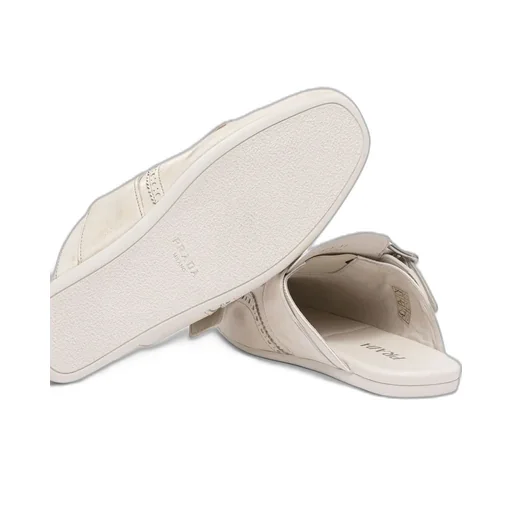 Prada Fringe-Detailed Slip-On Mules