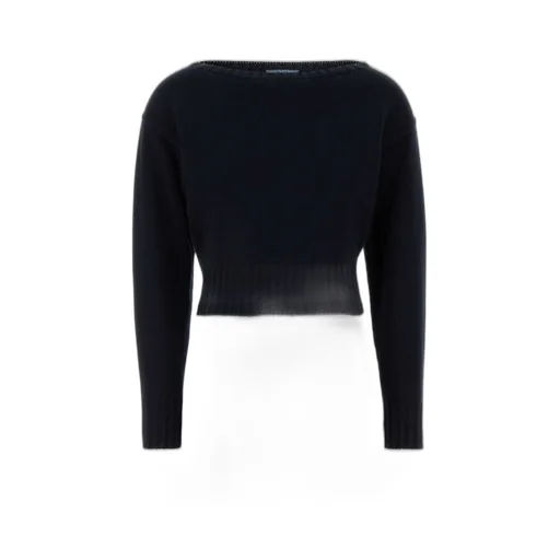 Prada Boat-Neck Ribbed Jumper
