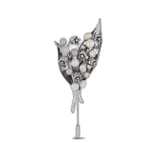 Lily Of The Valley Brooch