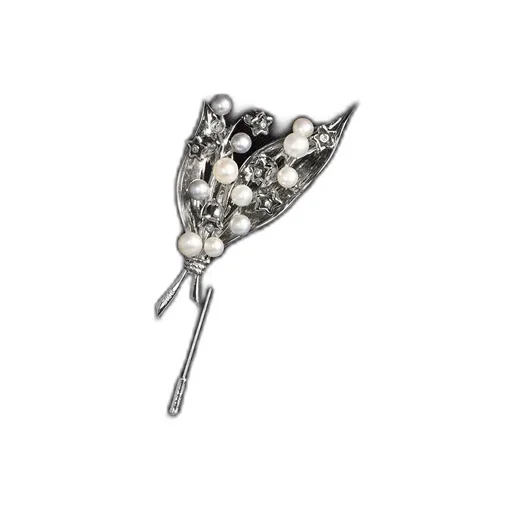 Lily Of The Valley Brooch