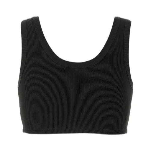 Prada Sleeveless Knitted Cropped Top