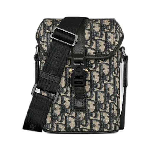 Mini Dior Hit The Road Vertical Messenger Bag With Flap