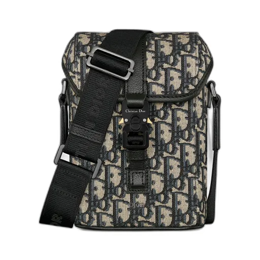 Mini Dior Hit The Road Vertical Messenger Bag With Flap