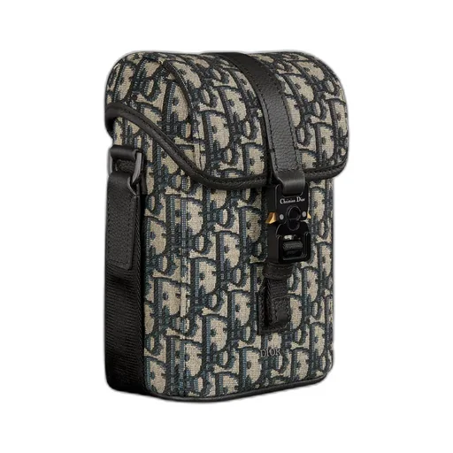 Mini Dior Hit The Road Vertical Messenger Bag With Flap