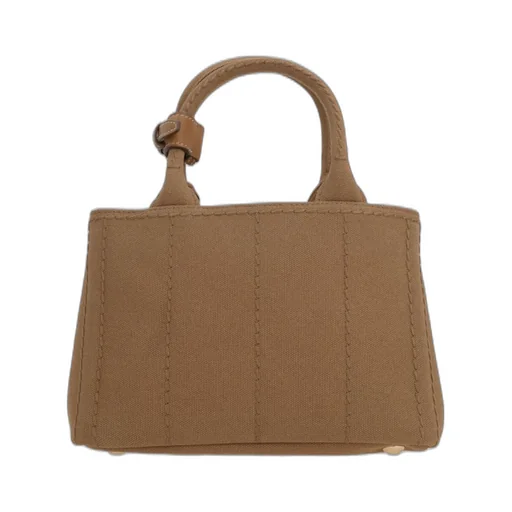 Prada Logo-Embroidered Tote Bag