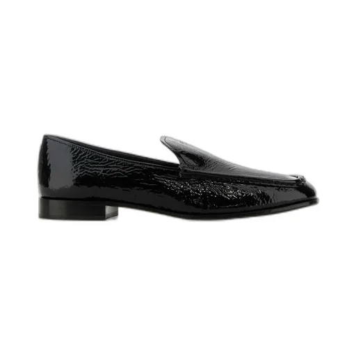 Prada Round-Toe Slip-On Loafers