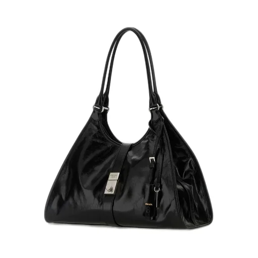 Prada Logo-Printed Large Tote Bag