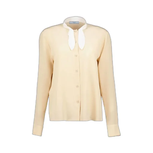 Prada Tie-Fastened Button-Down Shirt