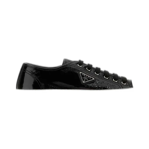Prada Triangle-Logo Lace-Up Sneakers