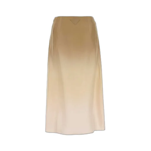 Prada Tie-Dyed Midi Skirt