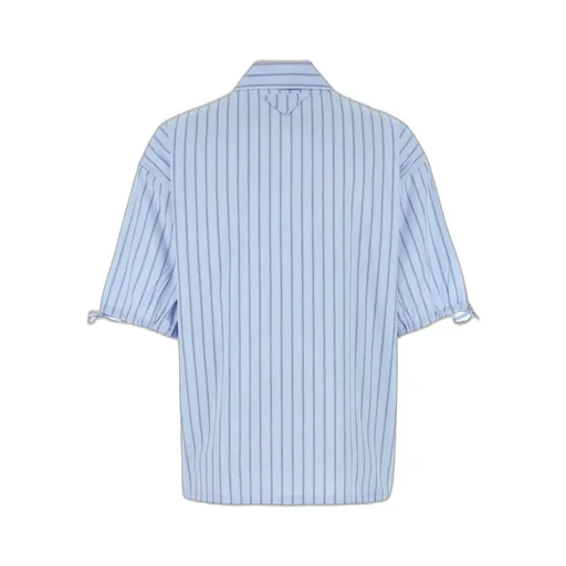 Prada Striped Short Sleeved Shirt