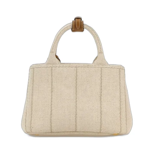 Prada Logo-Embroidered Tote Bag