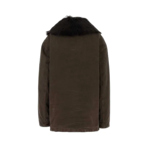 Prada Long-Sleeved Button-Up Jacket
