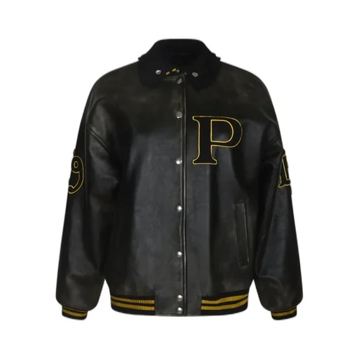 Prada Logo-Patch Bomber Jacket