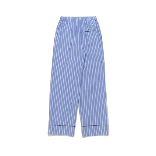 Prada Striped Chambray Trousers