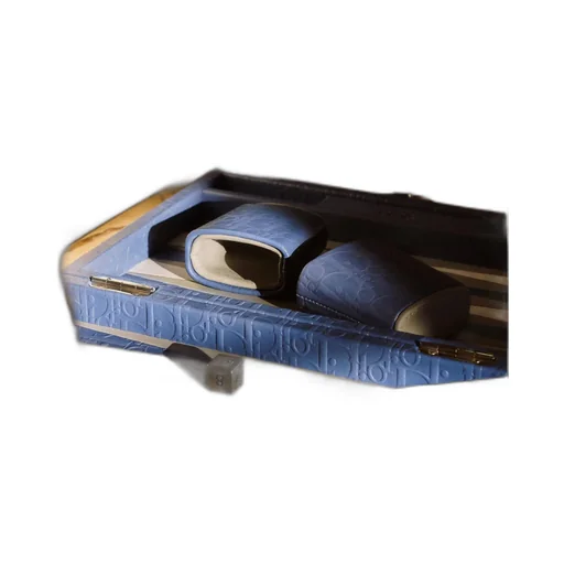 Small Leather Backgammon