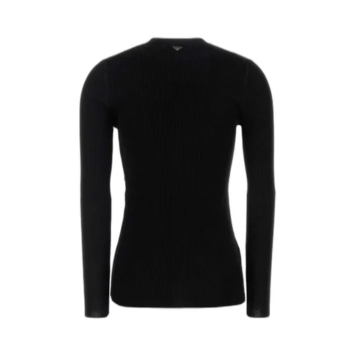 Prada Long Sleeved Knitted Cardigan