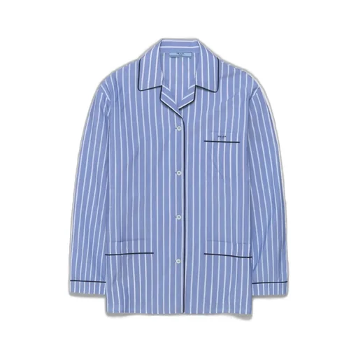 Prada Striped Chambray Shirt
