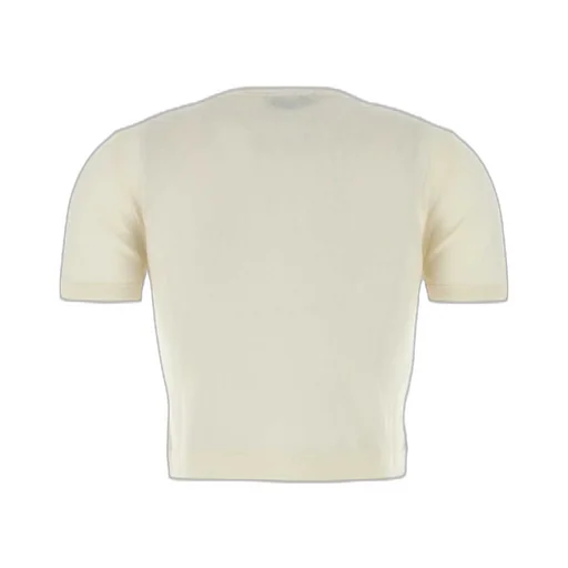Prada Logo-Intarsia Knitted Top