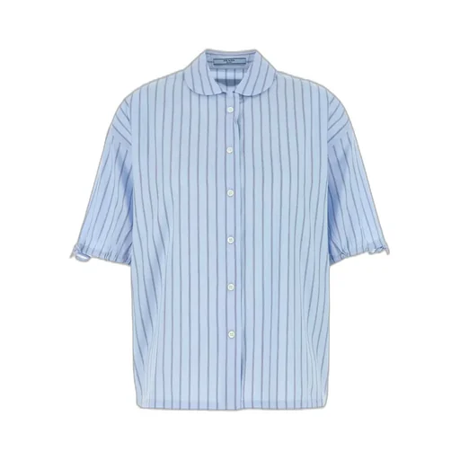 Prada Striped Short Sleeved Shirt