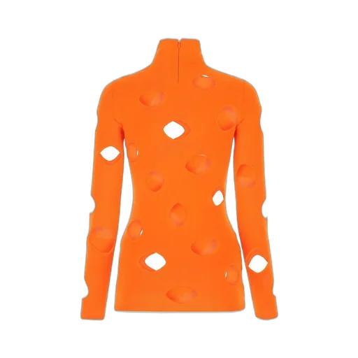 Prada Cut-Out Turtleneck Jumper