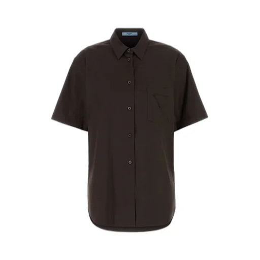 Prada Short Sleeved Button-Up Shirt