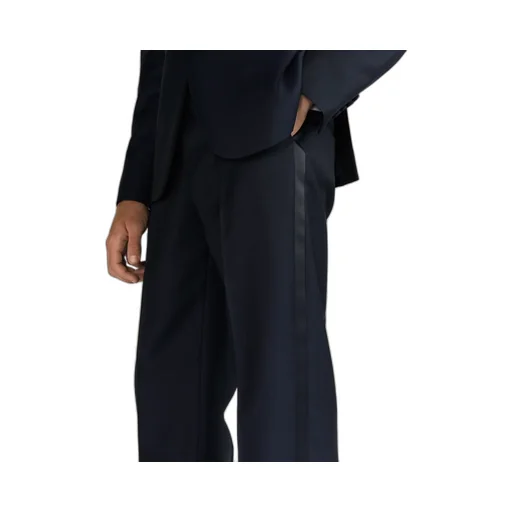 Pants With Satin Detailing