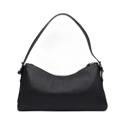 Prada Triangle-Logo Zipped Shoulder Bag
