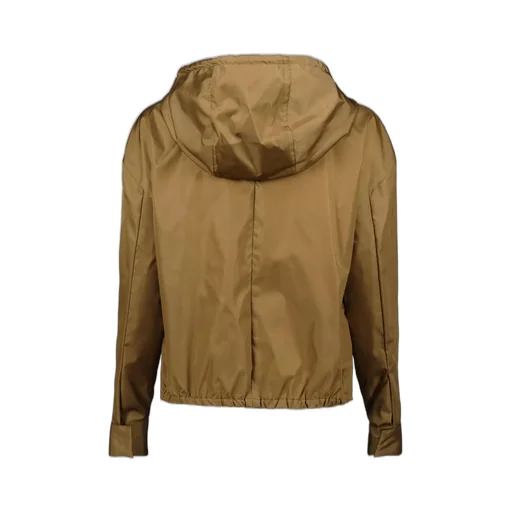 Prada Triangle-Logo Zipped Jacket