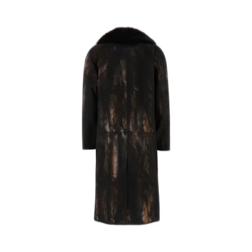 Prada Single-Breasted Long Coat