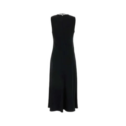 Prada Embellished Sleeveless Midi Dress