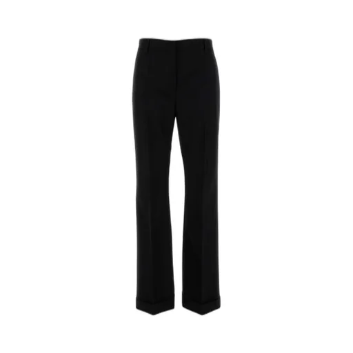 Prada Turn-Up Hem Trousers