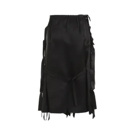 Prada Fringe-Detailed Skirt
