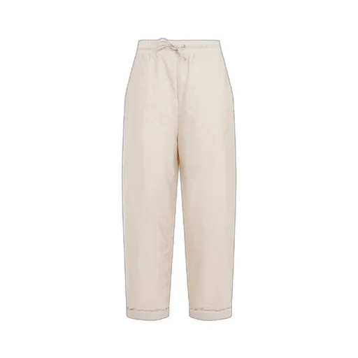 Prada Triangle-Logo Elasticated Waistband Trousers