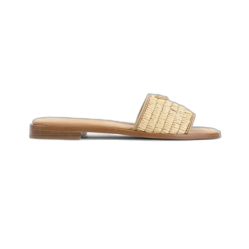 Prada Logo Plaque Square Toe Sandals