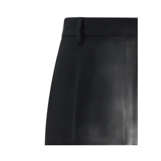 Prada Pleated Tapered-Leg Trousers