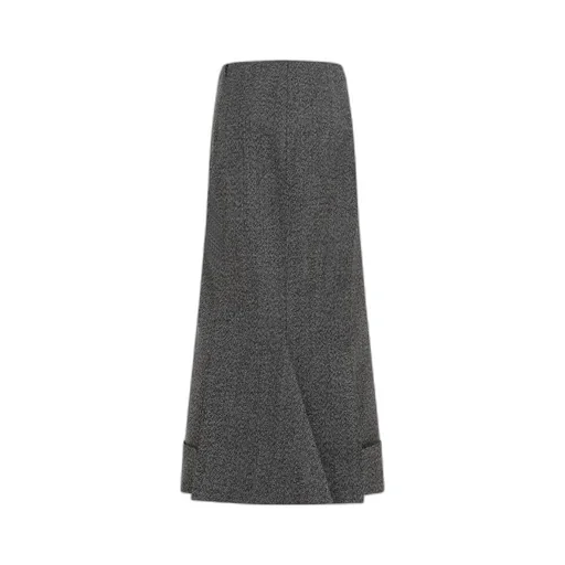 Prada High-Waist A-Line Maxi Skirt