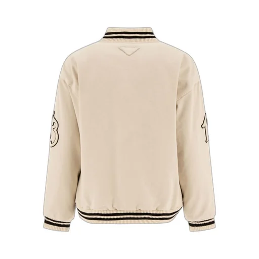 Prada Button-Up Bomber Jacket