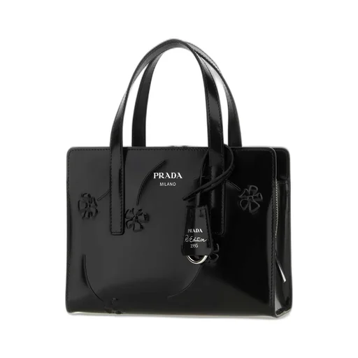 Prada Logo-Printed Zipped Tote Bag