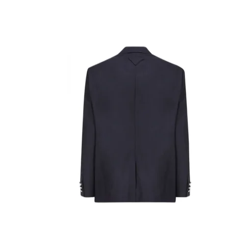 Prada Single Breasted Long-Sleeved Blazer