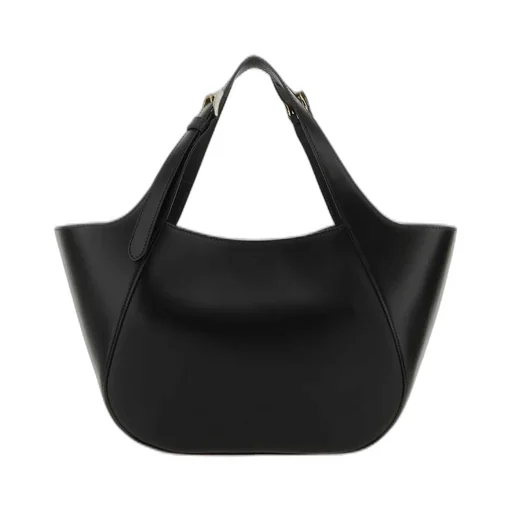 Prada Triangle-Logo Tote Bag