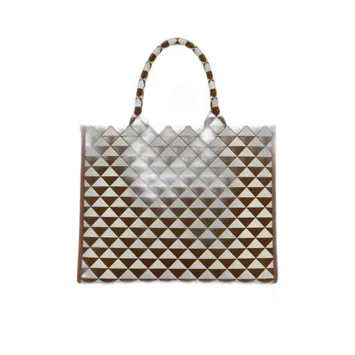 Prada Triangle-Logo Tote Bag