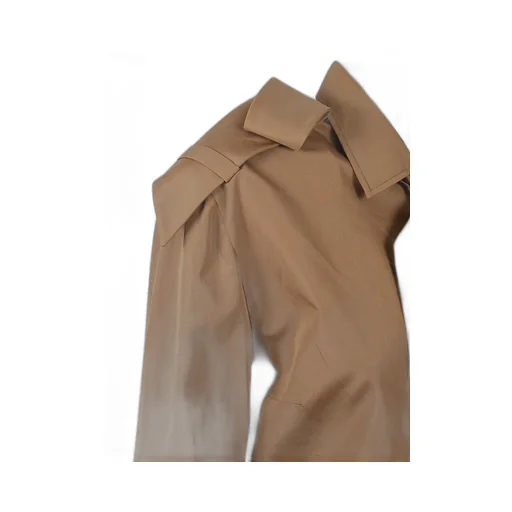 Prada Long-Sleeved Poplin Dress